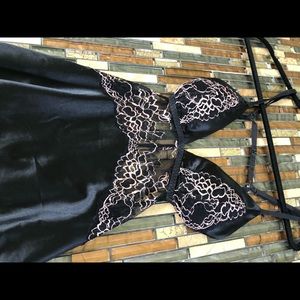Black and pink lingerie brand new